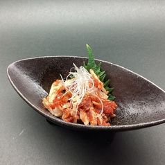 蒸し鶏チャンジャ