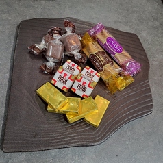 チョコレート盛り合わせ