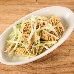 ハチノスネギ塩だれ