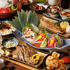 完全個室居酒屋　食べ飲み放題　地鶏焼き鳥と海鮮　串大臣　大宮店のコース写真