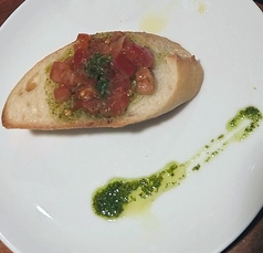 トマトのブルスケッタ