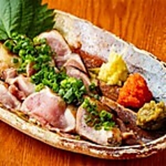 鶏刺し2種盛り