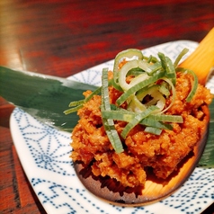 自家製 の 焼きみそ〈豚肉＆ネギ〉