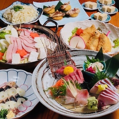 和と炭 あまから家のコース写真