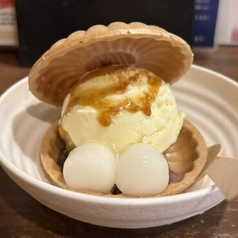 白玉クリームぜんざい