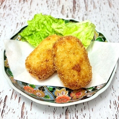 手作りカニクリームコロッケ