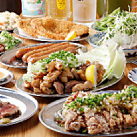 もつ焼きや串焼きをリーズナブルに！