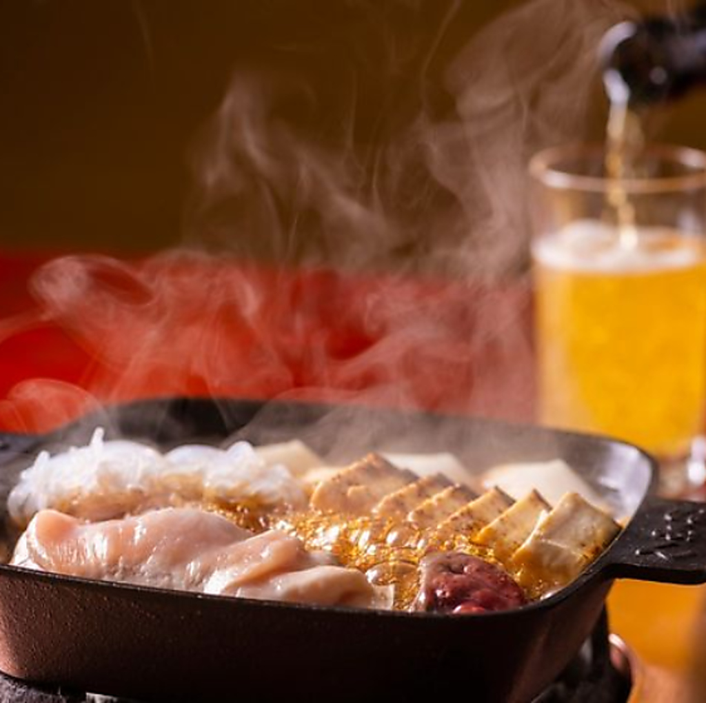 『鳥すきやきコース』9,000円<全4品>1名様～OK/個室・座敷・宴会場あり◎