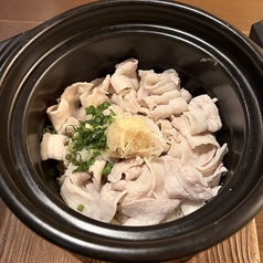 国産豚肉と生姜の土鍋炊きご飯