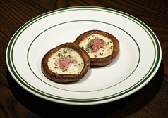 鉄板焼き 大ぶり椎茸のバター焼き