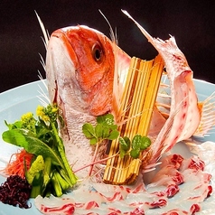 鯛の姿造り