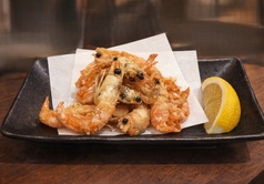 小エビ唐揚げ