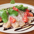 料理メニュー写真&nbsp;地鶏カルパッチョ