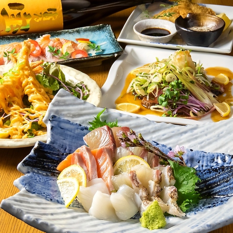 にぎり寿司・魚料理はもちろん、お酒にぴったりの一品料理も揃っています★