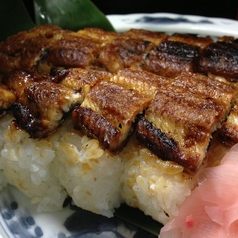 鰻の棒寿司