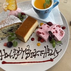 デザート3種盛り合わせ