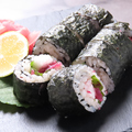 料理メニュー写真&nbsp;梅しそ巻き 細巻き/納豆巻き 細巻き/かっぱ巻き