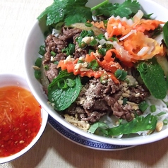 牛肉炒め素麺