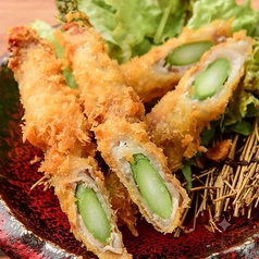アスパラ肉巻きフライ