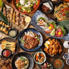 完全個室居酒屋　食べ飲み放題　地鶏焼き鳥と海鮮　串大臣　大宮店のコース写真