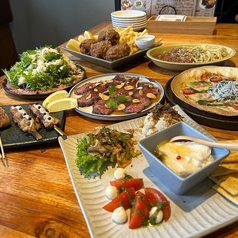 御殿場 囲炉裏びすとろ ニクジュウハチのコース写真