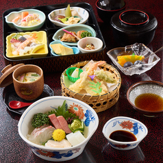 【おまかせ ポッキリセットプラン】　上花ご膳+飲み放題(120分)
