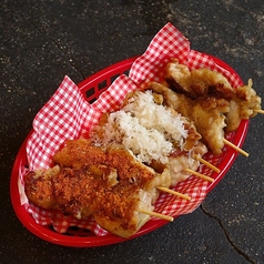グリルチキン串 3種盛り合わせ