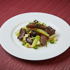 極上牛肉の香辣炒め