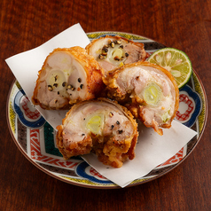 知床地鶏ねぎま唐揚げ