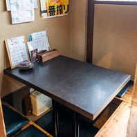 幅広いシーンでご利用いただけるお席をご用意しています