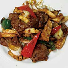 牛肉のオイスターソース炒め