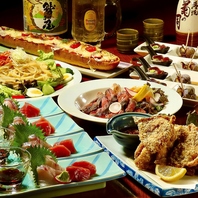 旬の鮮魚!定番の居酒屋メニューや肉料理!※写真は一例