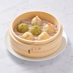 三色小籠包 小籠包3種盛り(6個)