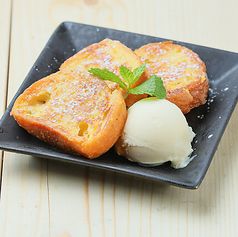 ［名物］1番人気！鉄板フレンチトースト ～バニラアイス添え～