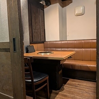 誰にも邪魔されずに、厳選されたお肉を