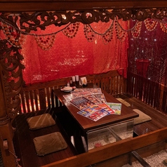 エキゾチックな雰囲気がオシャレな店内!