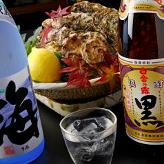 お料理を引き立てる焼酎や日本酒