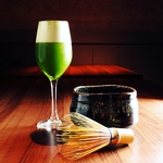 Nendoに来たら、やはりコレ。そうだ、【抹茶ビール】呑もう。。