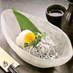 釜揚げしらすのおろしポン酢和え