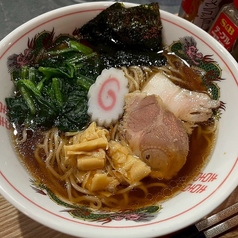 〆にピッタリ♪QLAY特製【生姜醤油ラーメン】の写真
