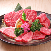 国産黒毛和牛を使用したお肉をご堪能ください。