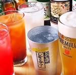 2H単品飲み放題が2200円(税込)～！当店の韓国料理と一緒に飲んでいただきたいお酒をご用意！相性も◎