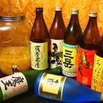 豊富な種類のお酒を取り揃えており、お客様のお好きなお酒を飲みながら美味しい料理をご堪能ください