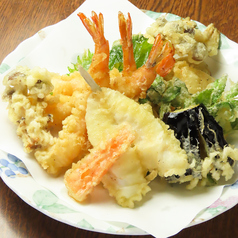 天プラ盛り合せ