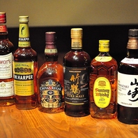 お酒も種類豊富にご用意しています！