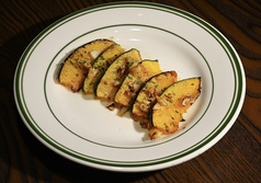 鉄板焼き　にんにく香るかぼちゃ