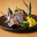 料理メニュー写真&nbsp;アジ姿造り
