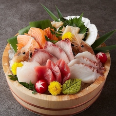 鮮魚の桶盛
