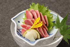 朝引き鶏 砂ずり造り