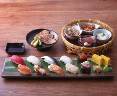寿司と京鴨御膳〈並〉